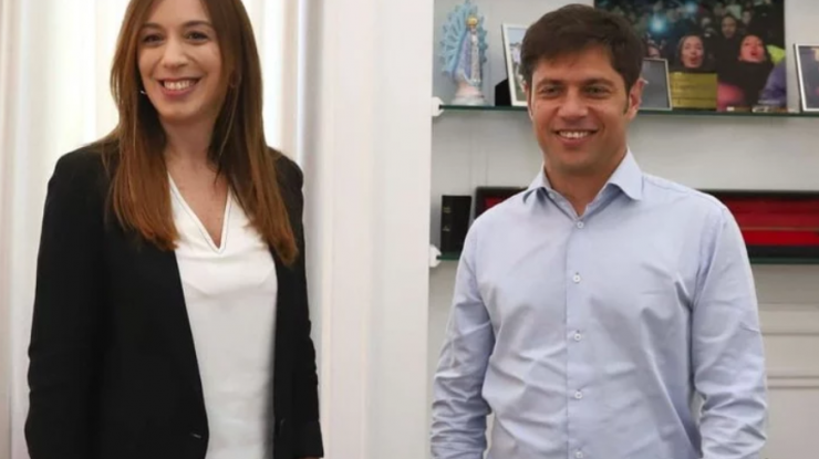 Axel Kicillof se reunió con María Eugenia Vidal